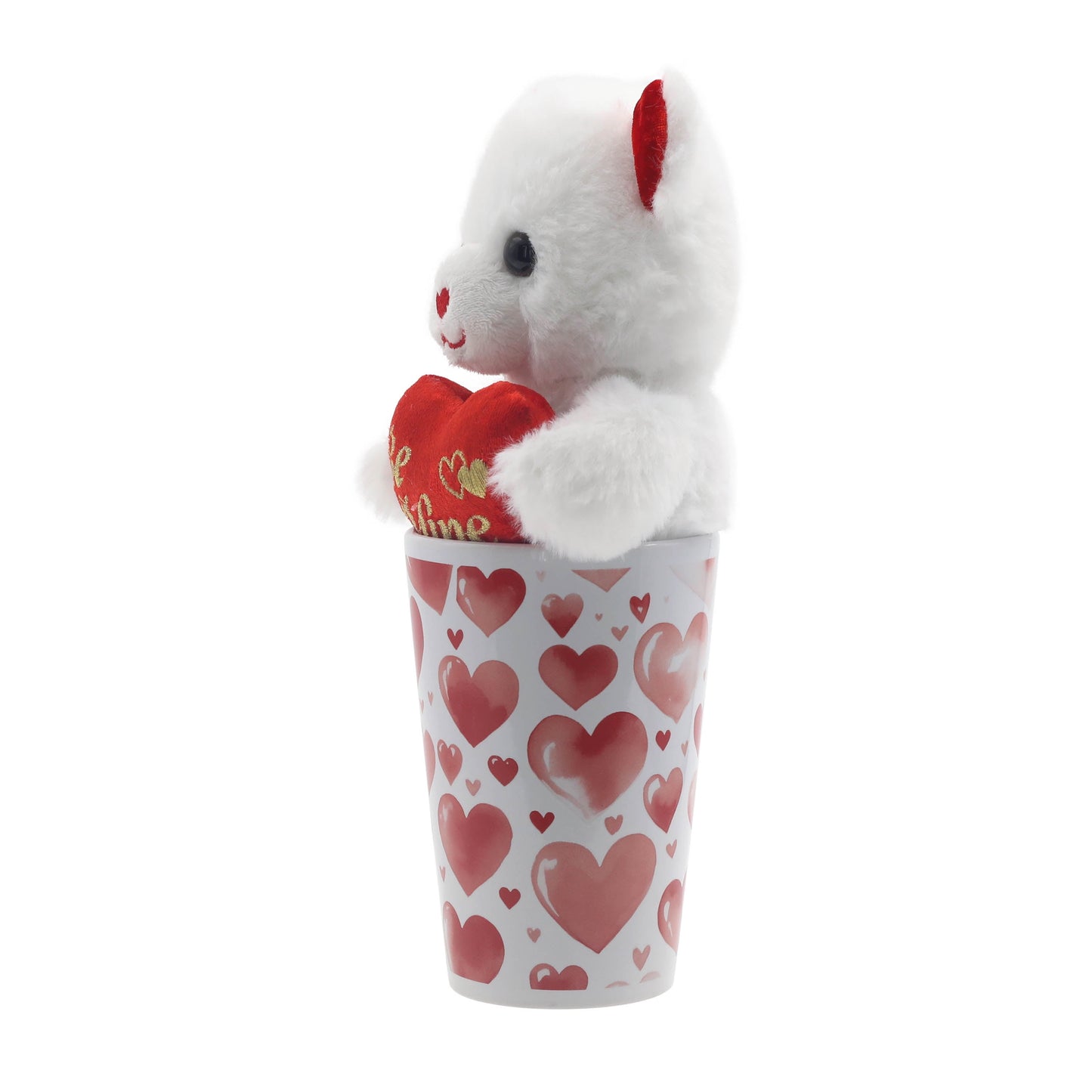 Valentine'S Day Teddy Bear Plush & Mug, by - Arunify