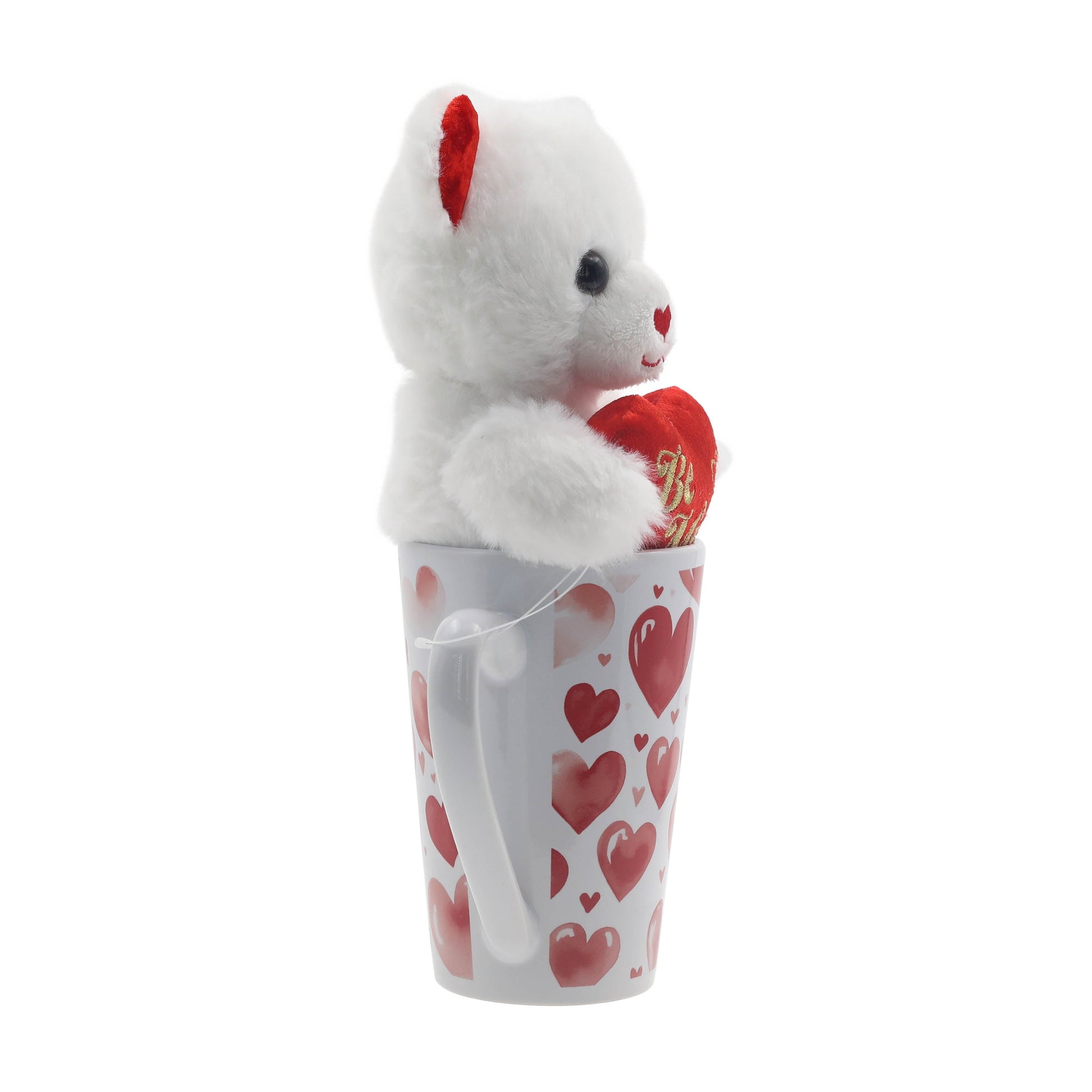 Valentine'S Day Teddy Bear Plush & Mug, by - Arunify