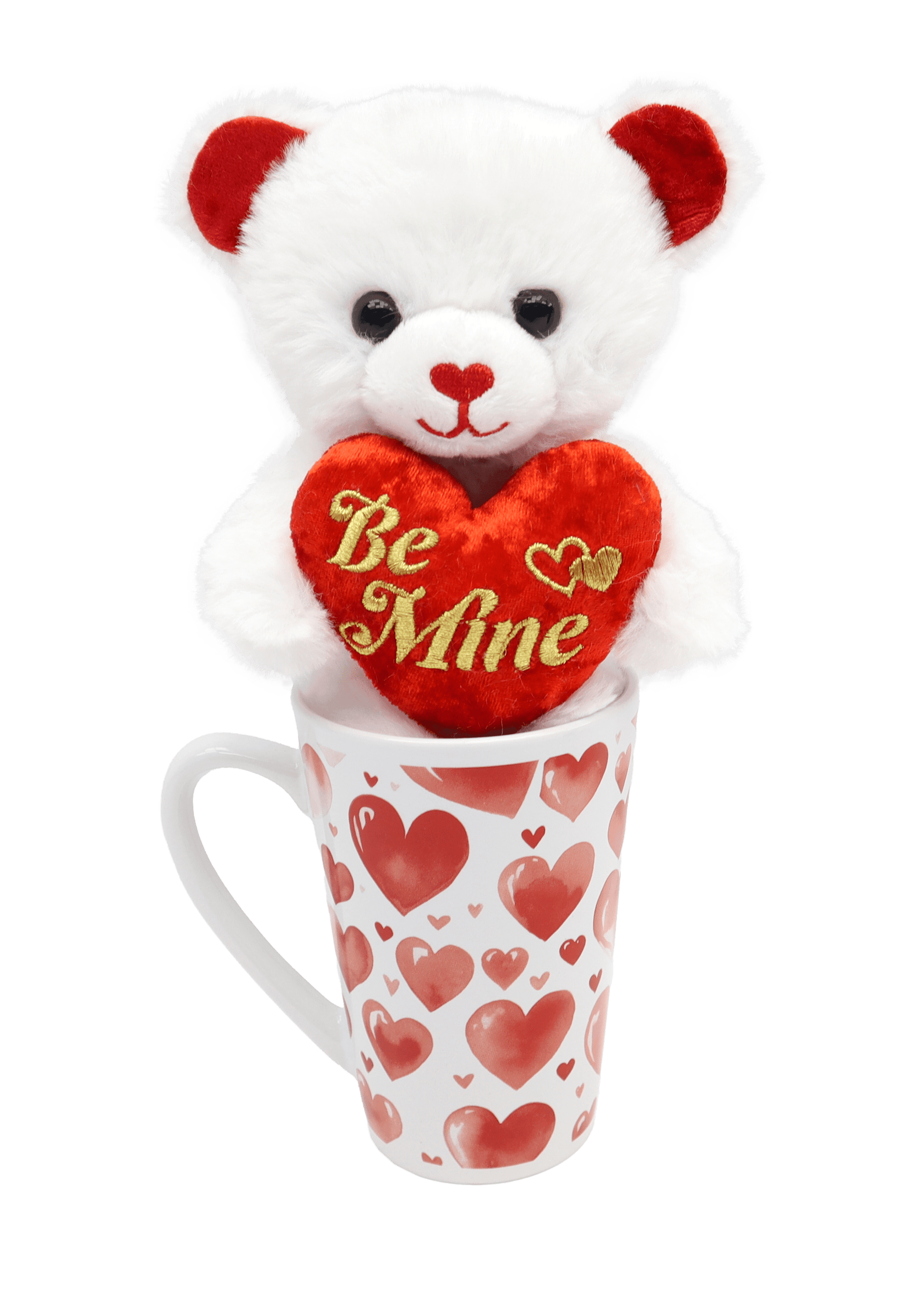 Valentine'S Day Teddy Bear Plush & Mug, by - Arunify