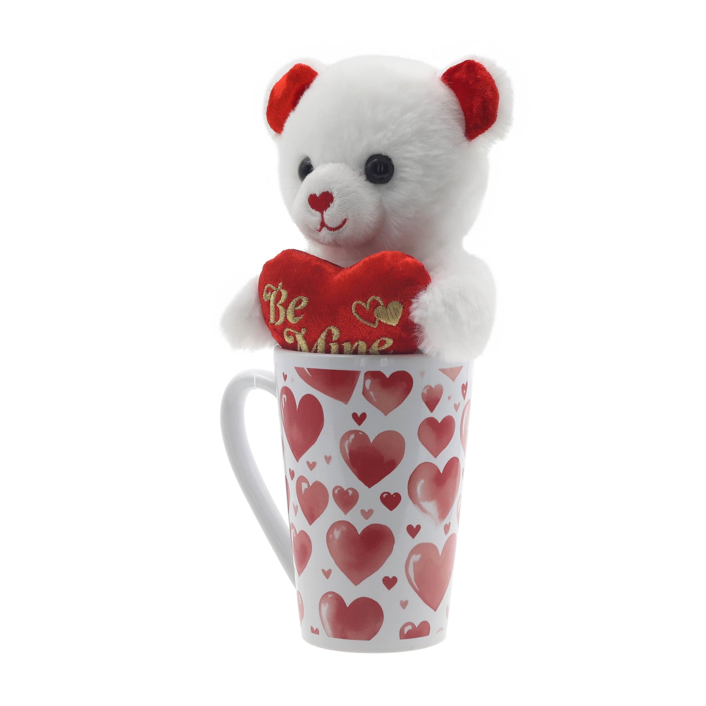 Valentine'S Day Teddy Bear Plush & Mug, by - Arunify